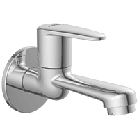 AL-1403 Long Nose Bib Tap With Wall Flange