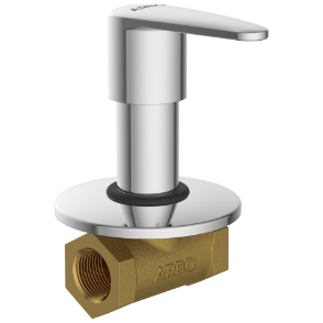 AL-1423 Concealed Stop Cock 15mm Body With Upper Part Set