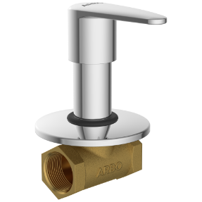 AL-1424 Concealed Stop Cock 20mm Body With Upper Part Set