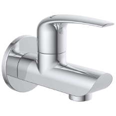 CM-2502 Bib Tap With Wall Flange