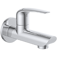 CM-2503 Long Nose Bib Tap With Wall Flange