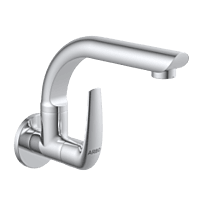 CM-2508 Sink Cock With Swinging Spout With Wall Flange (Wall Mounted Model)