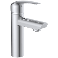 CM-2527 Single Lever Basin Mixer With Braided Hoses (Table Mounted Model)