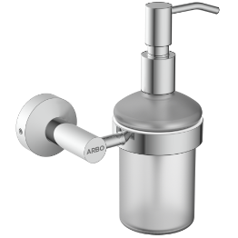 LE-06-Lexus Liquid Soap Dispenser With Brass Pump-Chrome