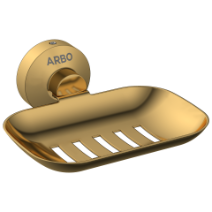 LE-GG-03 Soap Dish (Glossy Gold Finish)