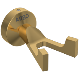 LE-GG-05 Robe Hook (Glossy Gold Finish)