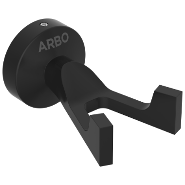 LE-MB-05 Robe Hook (Matt Black)