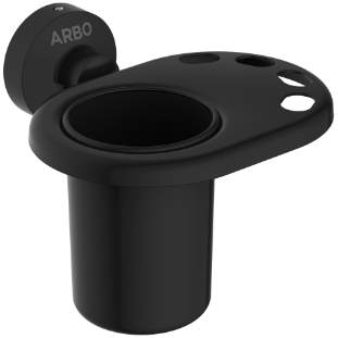 LE-MB-07 Tumbler Holder (Matt Black)