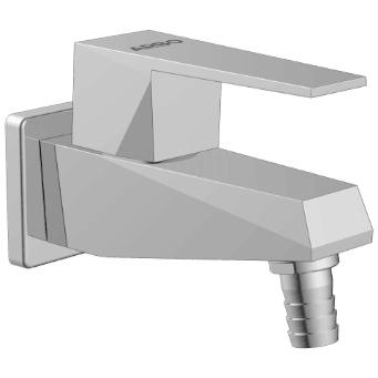 LV-17 Nozzle Bib Tap With Wall Flange