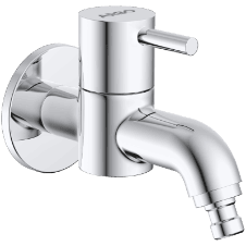 LX-18 Washing Machine Bib Tap With Wall Flange