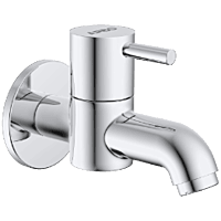 LX-1302 Bib Tap With Wall Flange