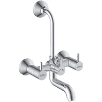 LX-1320 Wall Mixer 2 In 1 With Connecting Legs With Wall Flange
