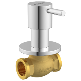 LX-1324 Concealed Stop Cock 20mm Body With Upper Part Set