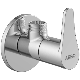PR-2104 Angle Cock With Wall Flange