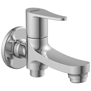 PR-2106 2 Way Bib Tap With Wall Flange