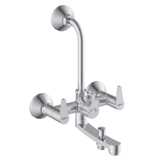 PR-2122 Wall Mixer 3 In 1 With Connecting Legs With Wall Flange