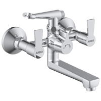 RL-4621 Wall Mixer 2 In 1 With Crutch, Connecting Legs With Wall Flange