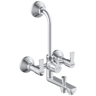 RL-4622 Wall Mixer 3 In 1 With Connecting Legs With Wall Flange
