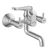 EL-1821 Wall Mixer 2 In 1 With Crutch, Connecting Legs With Wall Flange