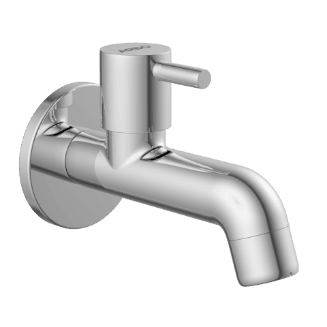 EL-1803 Long Nose Bib Tap With Wall Flange