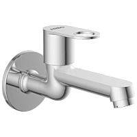 NE-1603 Long Nose Bib Tap With Wall Flange