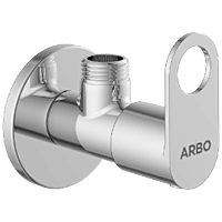 NE-1604 Angle Cock With Wall Flange
