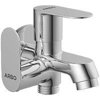 SL-2605 2 Way Bib Tap Side Handle With Wall Flange