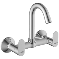 SL-2613 Sink Mixer With Swinging Spout With Connecting Legs With Wall Flange (Wall Mounted Model)