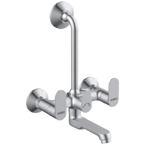 SL-2620 Wall Mixer 2 In 1 With Connecting Legs With Wall Flange