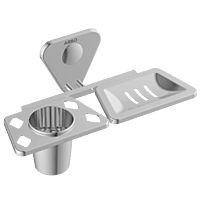 OR-10 Soap Dish With Tumbler Holder