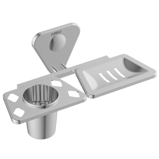 OR-10 Soap Dish With Tumbler Holder