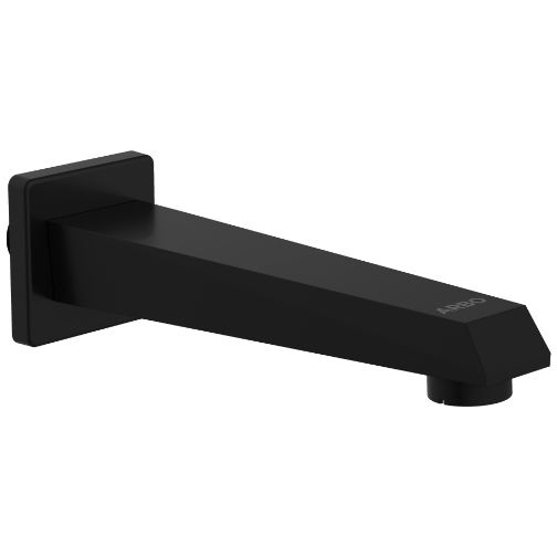 SP-MB-5317 Bath Tub Spout With Wall Flange (Bath Spout Collection) (Matt Black)