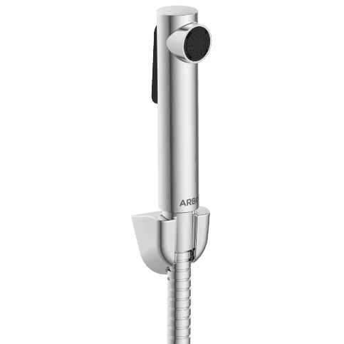 HF-13 ABS Round Health Faucet With Hook & 1.2 Mtr. S.S. Tube