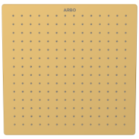 OS-GG-211 S.S. 304 Rainfall Overhead Shower 12" x 12" Inch (Glossy Gold)