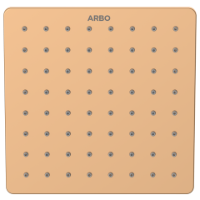 OS-RG-209 Rainfall Overhead Shower 6" x 6" Inch (Rose Gold) SUS 304