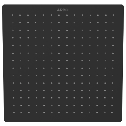 OS-MB-211 S.S. 304 Rainfall Overhead Shower 12" x 12" Inch (Matt Black)