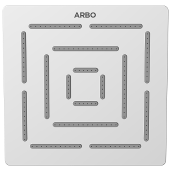 OS-02 Maze Overhead Shower 6" x 6" Inch