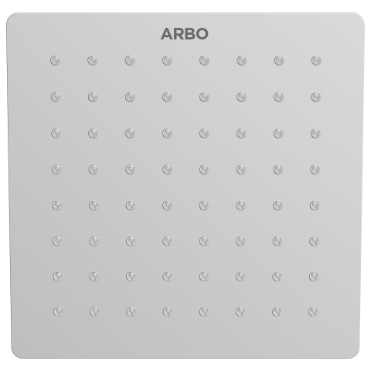 OS-10 Ultra Slim Overhead Shower 6" x 6" Inch