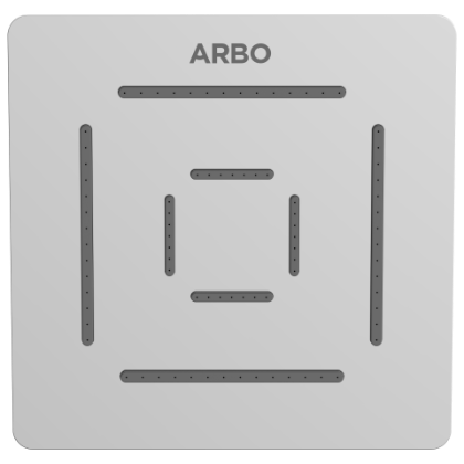 OS-204 S.S. 304 Maze Overhead Shower 4" x 4" Inch