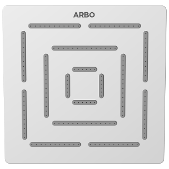 OS-205 S.S. 304 Maze Overhead Shower 6" x 6" Inch