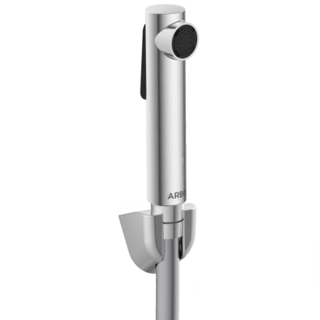 HF-13-A ABS Round Health Faucet With Hook & 1 Mtr. PVC Tube