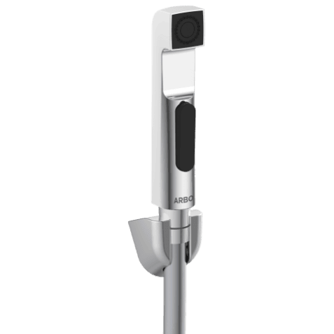 HF-14-A ABS Square Health Faucet With Hook & 1 Mtr. PVC Tube