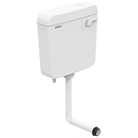 FT-14 Silver Side Handle Flush Tank