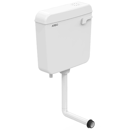 FT-14 Silver Side Handle Flush Tank