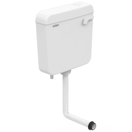 FT-14 Silver Side Handle Flush Tank