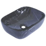 HTT-110 Subtle Contrast Designer Table Top 18" x 12" x 5" Inch