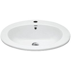 CTB-18031 Cosmo Counter Top Basin 22" x 17" Inch