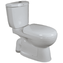 FWC-11111PP Antique Top Dual Flushing S Trap Aqua Floor Mounted Coupled WC  With PP Seat Cover