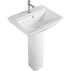 WFP-31731 Kia Wash Basin 23" x 18" With Full Pedestal