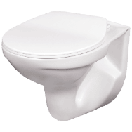 WHC-22121PP Apple Washdown Wall hung Closet With Normal Seat Cover, Hinges, Accessories Set